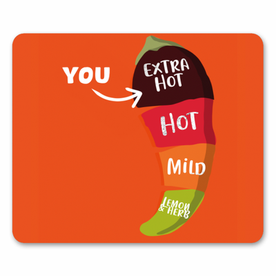 Extra hot - Buy mouse mats from UK on Art Wow