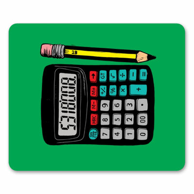 Boobies calculator - Buy photo mouse mats from UK on Artwow.co