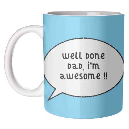 Buy a coffee mug as a personalised gift for your dad