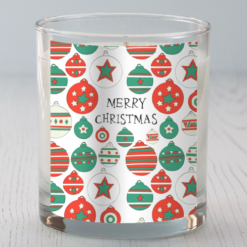 Scented candle as Christmas gift