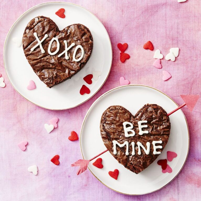 Valentine's Day gift for your loved one - brownie